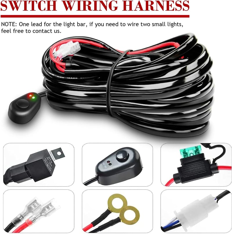 SKYWORLD 50cm 288W LED munkalámpa 12V/24V offroad fényhíd + 2x10cm 18W szpotlámpa