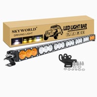 SKYWORLD LED svjetlosna traka offroad 210W bijelo-žuta spot/flood - 38 inča 1