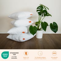 Sleepling Basic 100 výplň do dekoračného vankúša 35x55 cm, vhodný pre alergikov, výplň z klimatizačných vlákien, OEKO-TEX, možno prať pri 60 stupňoch, vyrobené v EÚ 4