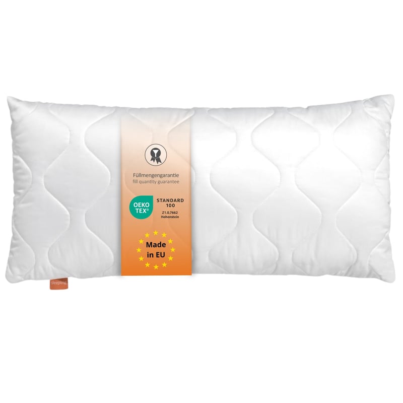 Sleepling Basic 100 výplň do dekoračného vankúša 35x55 cm, vhodný pre alergikov, výplň z klimatizačných vlákien, OEKO-TEX, možno prať pri 60 stupňoch, vyrobené v EÚ