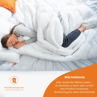 Set 2 Plăpumi din Microfibră sleepling Basic 135x200 cm, Căldură Medie pentru Tot Anul, Alb 4