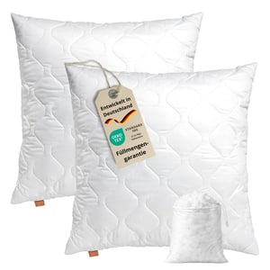 Sleepling Komfort 100 jastuk 80x80 cm, set od 2 komada, za alergičare, periv, proizvedeno u EU, s OEKO-TEX certifikatom