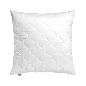 sleepling Komfort 100 jastuk 80x80 cm, mikrovlakna, za alergičare, perivo, proizvedeno u EU, Öko-Tex, bijeli