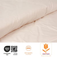 sleepling Lyocell Tencel Ljetni poplun 135x200 cm, Lagani ljetni pokrivač, 100% pamuk, Tanki pokrivač za spavanje, Oeko-TEX, Antimikrobni, Veganski, Bijeli 3