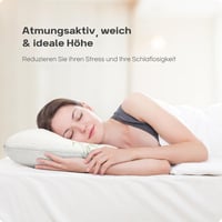 Sleeptime Ortopédikus Nyakpárna Memória Habbal és Bambusz Huzattal 70x40cm 5