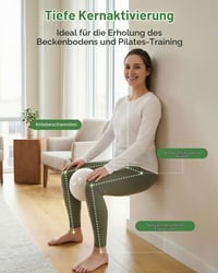 Minge Pilates Slim Panda 15-17 cm cu pompă, mini minge de yoga pentru mușchi profunzi, planșeu pelvin și susținerea zonei cervicale/lombare, cu supapă anti-scurgere 4
