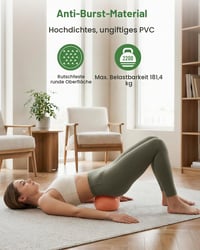 Minge Pilates Slim Panda 15-17 cm cu pompă, mini minge de yoga pentru mușchi profunzi, planșeu pelvin și susținerea zonei cervicale/lombare, cu supapă anti-scurgere 5
