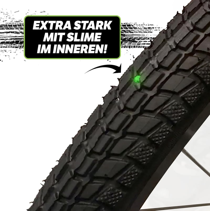 Slime Önzáró Gumiabroncs Tömlő Lyukasztás Elleni Tömítővel - 28/32-622mm Presta