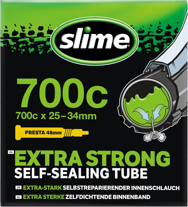 Slime Önzáró Gumiabroncs Tömlő Lyukasztás Elleni Tömítővel - 28/32-622mm Presta