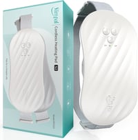 Slimpal S2 Menstruációs Melegítőöv - USB Tölthető, Hordozható, Vezeték Nélküli Hőpárna 2500 mAh Akkumulátor, Fehér 1