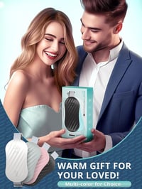 Slimpal S2 Menstruációs Melegítőöv - USB Tölthető, Hordozható, Vezeték Nélküli Hőpárna 2500 mAh Akkumulátor, Fehér 8