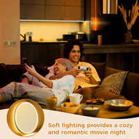 slochi 24W LED mennyezeti lámpa dimmelhető távirányítóval, meleg fehér 3000-6500K 6