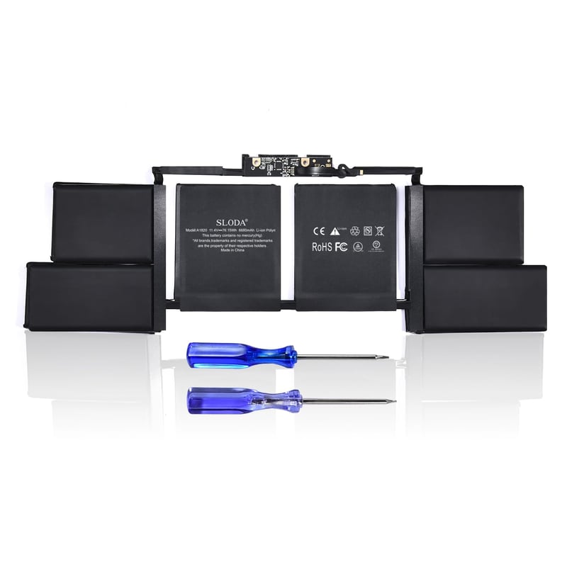 Náhradná batéria do notebooku SLODA A1820 pre MacBook Pro 15" A1707 (2016-2017) – 11,4V 6680mAh