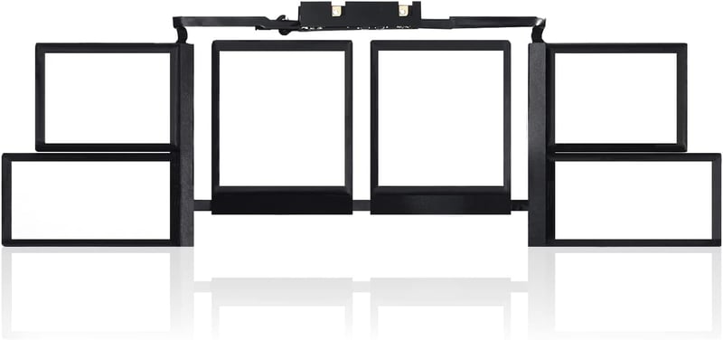 SLODA A1820 csere laptop akkumulátor MacBook Pro 15 A1707 Late 2016 Mid 2017 Li-Polymer 11.4V 6680mAh
