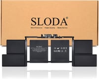 SLODA A1820 csere laptop akkumulátor MacBook Pro 15 A1707 Late 2016 Mid 2017 Li-Polymer 11.4V 6680mAh 5