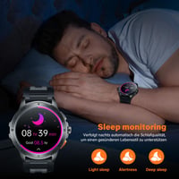 Inteligentné hodinky SLOKSFil s 1,43" AMOLED displejom, Bluetooth hovormi, IP68, 100+ športovými režimami 6