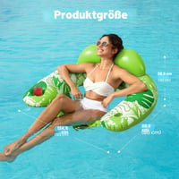 Sloosh felfújható medenceszék pohártartóval - 2 db 8