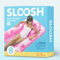 Nafukovacie ležadlo Sloosh pre dospelých 180x95 cm, s nastaviteľným operadlom a držiakom na pohár, opaľovacie ležadlo do bazéna 7