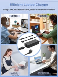 SLRIOYS 45W/65W laptop töltőkábel Acer Aspire, TravelMate, Chromebook, Extensa, Spin, Switch sorozatokhoz 6