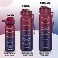 SLUXKE 1L Rozsdamentes Acél Termosz Vákuum Izolált Kültéri Kulacs 6