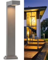 SLV QUADRASYL SL 75 Lampă de podea – Lampă de podea cu design unghiular | GX53, 11 W | Gri argintiu 3