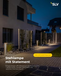 SLV QUADRASYL SL 75 Lampă de podea – Lampă de podea cu design unghiular | GX53, 11 W | Gri argintiu 4