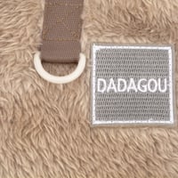 smalllee_lucky_store Vestă cu guler înalt din fleece tip Sherpa pentru câini și pisici, cu inel D, pentru rase mici precum Yorkie sau Chihuahua, haine de toamnă și iarnă, maro, mărimea XL 8