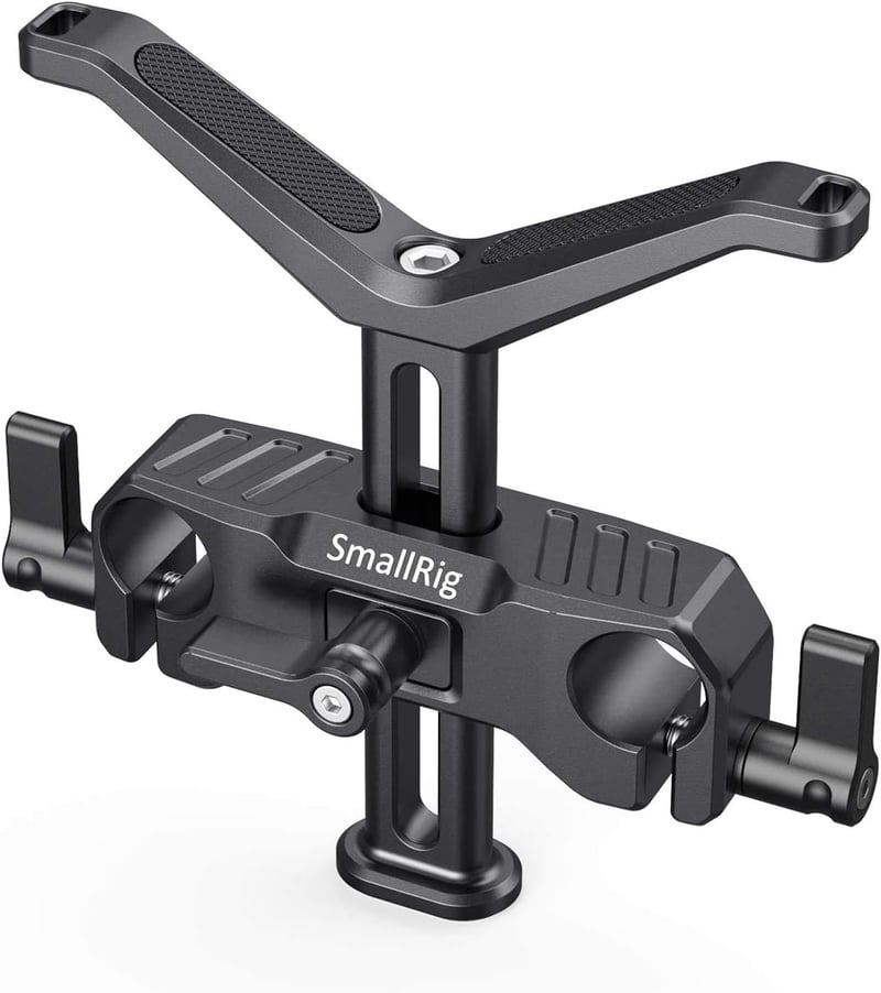 SmallRig 15mm Hosszú Lencsetartó 53,5mm Magasságállítható DSLR Kamera Vállpánt Rendszerhez