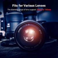 SmallRig 15mm Hosszú Lencsetartó 53,5mm Magasságállítható DSLR Kamera Vállpánt Rendszerhez 4
