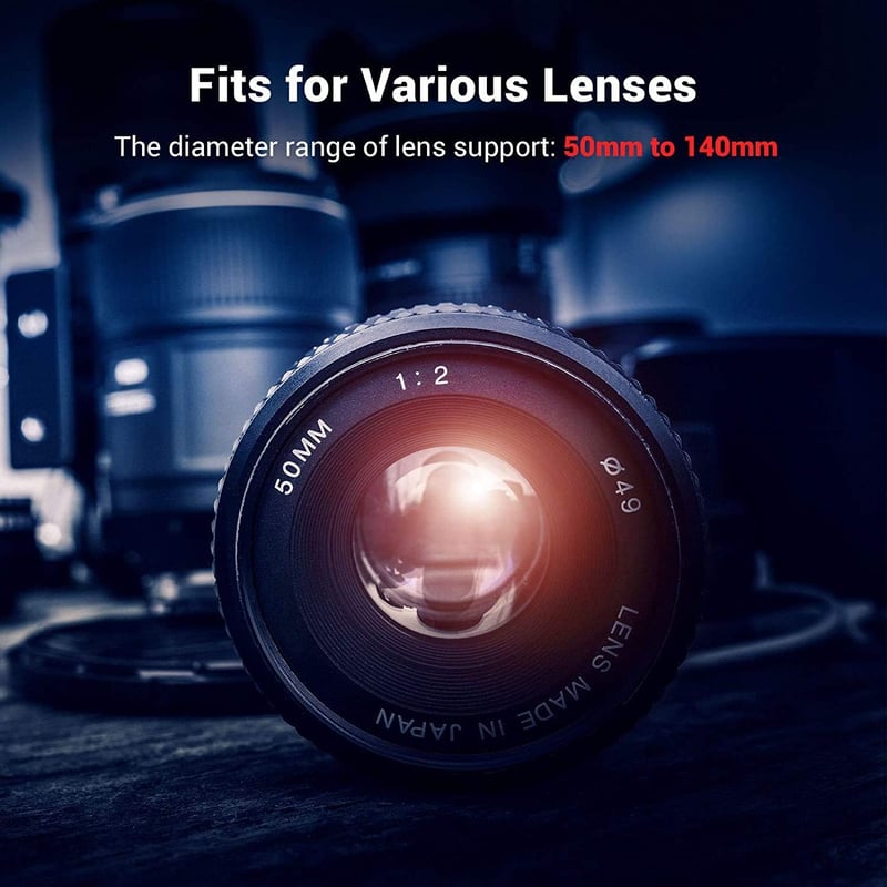 SmallRig 15mm Hosszú Lencsetartó 53,5mm Magasságállítható DSLR Kamera Vállpánt Rendszerhez