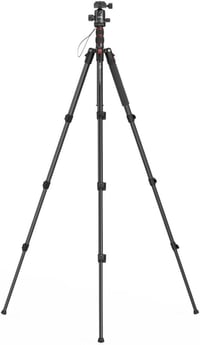SMALLRIG 3935 180cm Alumínium Kamera Tripod Monopod, 360° Gömbfej, Telefontartó, 15kg Terhelhetőség 4