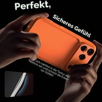 SMALLRIG FilMov puzdro pre iPhone 17 Pro, oranžové, s otvorenou zadnou stranou, 67 mm adaptérom na filtre, pre gimbal stabilizátory, kompatibilné s DJI a Insta360 - 5792 6