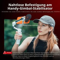 SMALLRIG FilMov puzdro pre iPhone 17 Pro, oranžové, s otvorenou zadnou stranou, 67 mm adaptérom na filtre, pre gimbal stabilizátory, kompatibilné s DJI a Insta360 - 5792 5