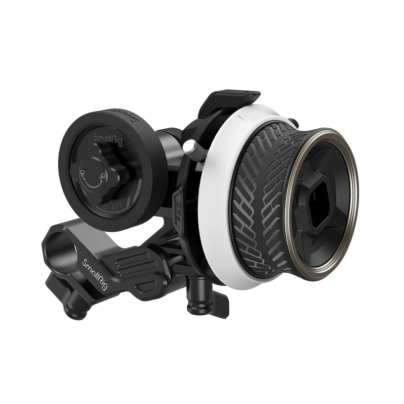 SMALLRIG Mini Follow Focus - Ručna kontrola fokusa i zuma za DSLR i mirrorless kamere - Kompatibilno sa Sony A7, A9, BMPCC 4K/6K