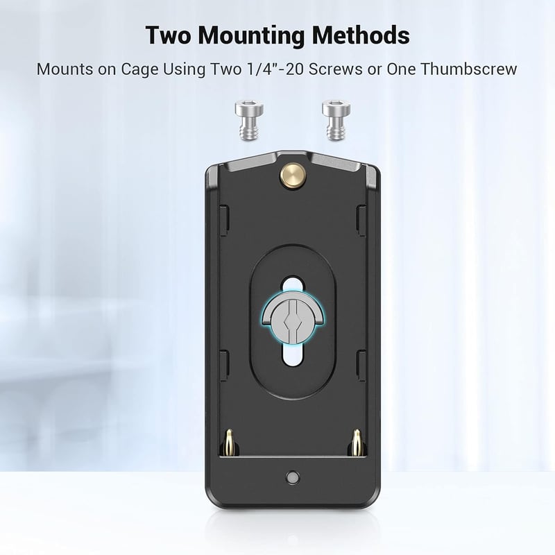 SMALLRIG NP-F Akkumulátor Adapter Plate Lite Sony A7 A9 BMPCC GH5 Z6 Z7