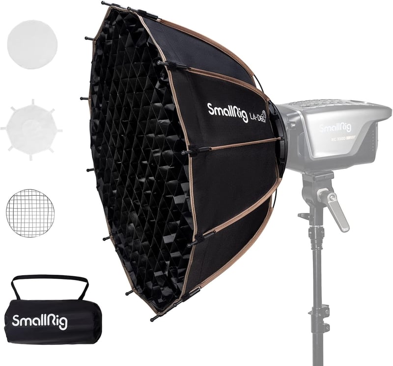 SMALLRIG Parabolikus Softbox LA-D65 65cm Bowens Mount COB Fényhez