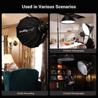 SMALLRIG Parabolikus Softbox LA-D65 65cm Bowens Mount COB Fényhez 5