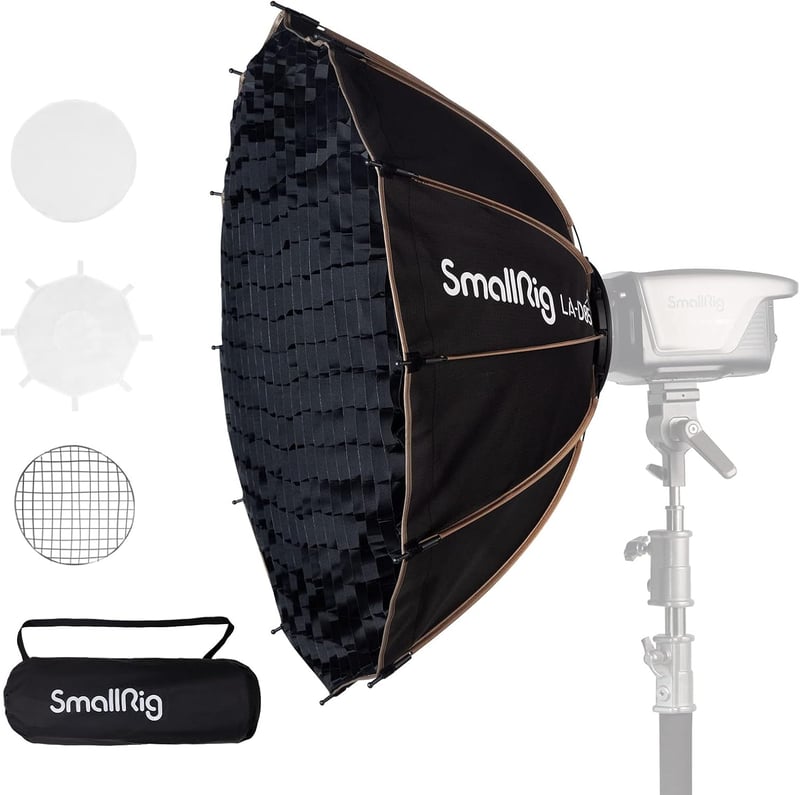 SMALLRIG Parabolikus Softbox LA-D85 85cm Bowens Mount COB Fényhez