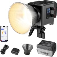 SMALLRIG RC 220B Pro 220W COB videólámpa Bowens csatlakozóval, 2700K-6500K, CRI 95+, app vezérlés 1