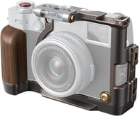 SMALLRIG Retro Védőkeret FUJIFILM X100VI Fényképezőgéphez - Fekete Alumínium Kamera Cage Sínnel és Vakupapuccsal, 133g 1
