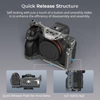 SMALLRIG HawkLock 4539 kamerakalitka Sony A7R V / A7 IV / A7S III fényképezőgéphez 3