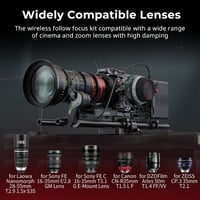 SMALLRIG Wireless Follow Focus Kit Lite kézi vezérlővel és motoros vevővel 7