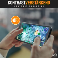 Folie de protecție ecran 3D smart engineered 2x SE pentru Apple iPhone 16 Pro, Anti-reflexie, Compatibilă cu amprentă și FaceID, Aplicare fără bule, Rezistentă la șocuri 9