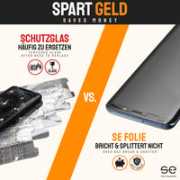 Folie de protecție ecran 3D smart engineered 2x SE pentru Apple iPhone 16 Pro, Anti-reflexie, Compatibilă cu amprentă și FaceID, Aplicare fără bule, Rezistentă la șocuri 5