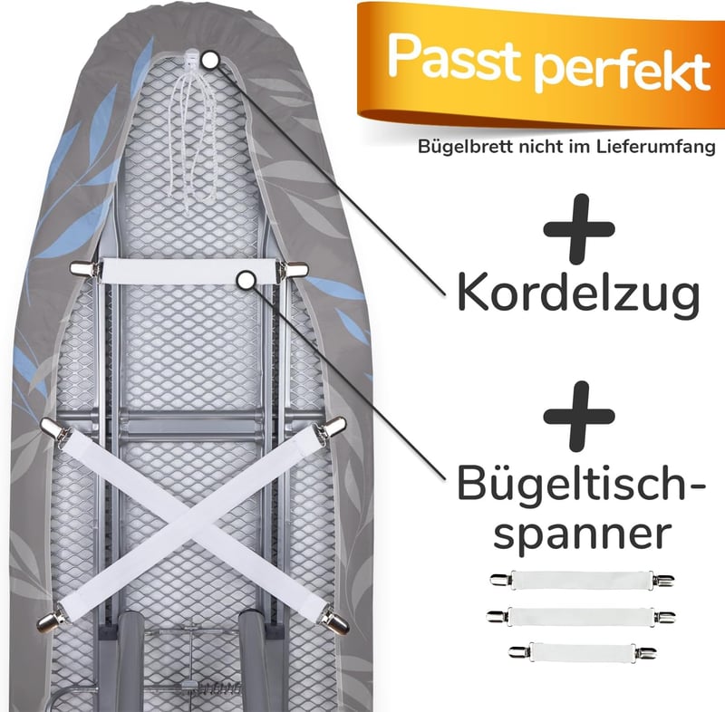 smart&gentle Turbo Vasalóalátét 120x40cm Oeko-Tex Pamut Hővisszaverő