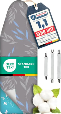 smart&gentle Turbo Vasalóalátét 120x40cm Oeko-Tex Pamut Hővisszaverő 1