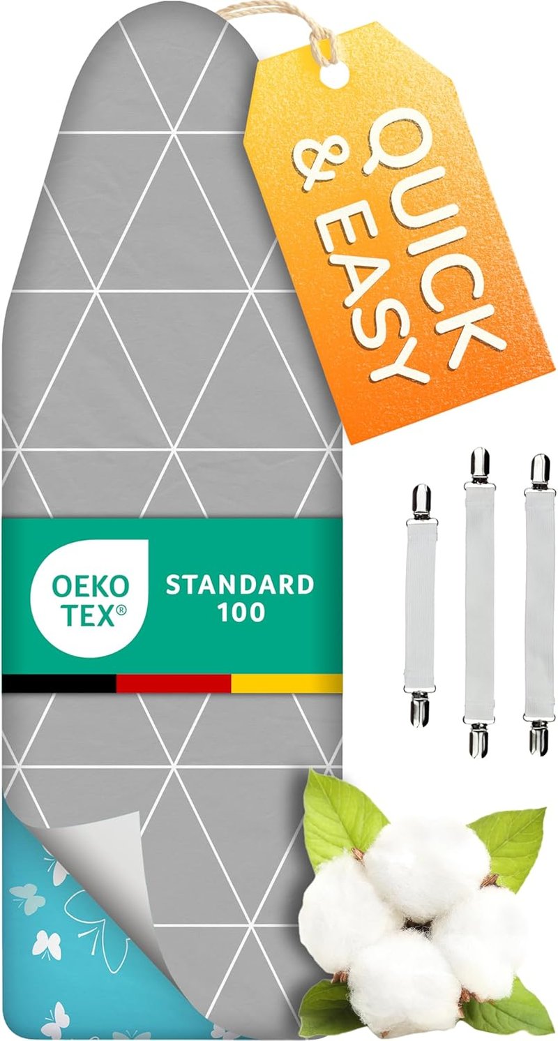 smart&gentle Szuperlágy Vasalóalátét 140x40cm Német Gyártás Oeko-Tex Pamut