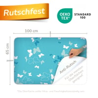 smart&gentle Podložka na žehlenie pre naparovacie žehličky 100x65 cm – Protišmyková žehliaca deka na stôl s ochranou proti teplu a vlhkosti, navrhnutá v Nemecku 2