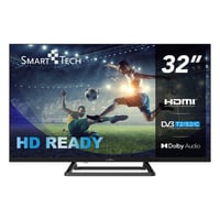 Smart Tech 32HN01V3 HD LED televízor, 32 palcov (80 cm), trojitý tuner, Dolby Audio, H.265, 3x HDMI, 2x USB 1