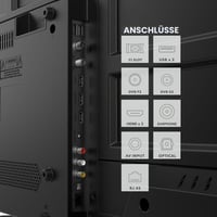 Smart TV Smart Tech 43FV02V s uhlopriečkou 43 palcov, Full HD rozlíšením a operačným systémom VIDAA 9